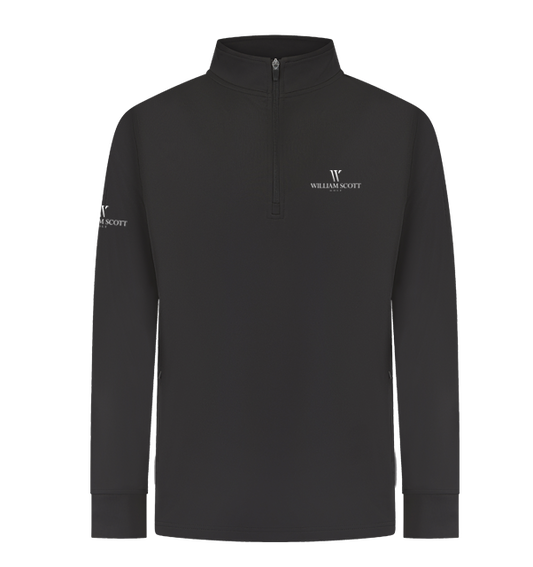 Addington Quarter Zip Black